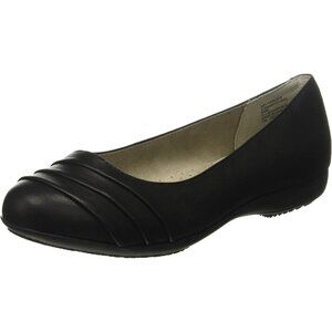Cliffs By White Mountain Flat Shoes Women Black Polyurethane Clara Ballet Shoes